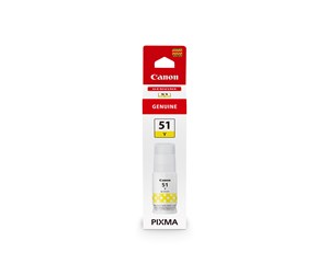 Printertilbehør blekk/toner - Canon GI-51 / 4548C001 Yellow Refil - Blekkrefill Yellow - 4548C001