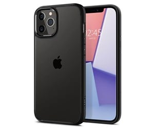 Mobil - Deksel og etui - Spigen Ultra Hybrid - black - iPhone 12/Pro - ACS01703