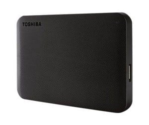 Hard drive - External - Toshiba Canvio Ready - Ekstern Harddisk - 4TB - Svart - HDTP340EK3CA