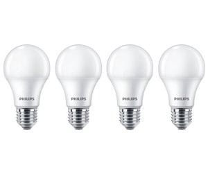 LED-lyspære - Philips LED-lyspære Standard 10W/827 (75W) Frosted 4-pack E27 - 929002306504