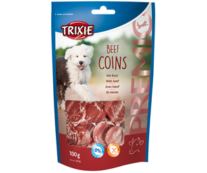 Hund - Trixie Premio Beef Coins 100g - TX-31706