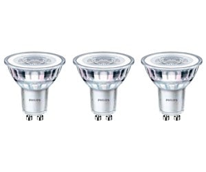 LED-lyspære - Philips LED-lyspære Classic Spot 3.5W/827 (35W) 36° 3-pack GU10 - 929001217856