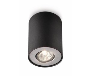 Lamper - Philips PILLAR single spot black 1x50W 230V - 915001807703