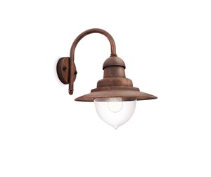 Lamper - Philips Raindrop wall lantern bronze 1x60W 230V| No bulb H - 915005693401