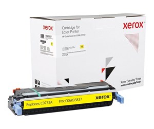 Printertilbehør blekk/toner - Xerox - yellow - toner cartridge (alternative for: HP C9732A) - Laser toner Yellow - 006R03837