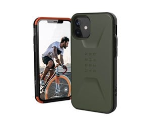 Mobil - Deksel og etui - UAG Apple iPhone 12 Mini 5G Rugged Case Civilian - Olive - 11234D117272