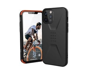 Mobil - Deksel og etui - UAG Apple iPhone 12 Pro Max 5G Rugged Case Civilian - Black - 11236D114040