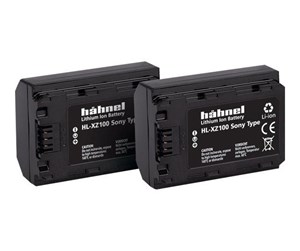 Kamerabatteri & Batterigrep - Hähnel HL-XZ100 Twin Pack - 1000 160.5