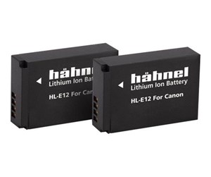 Kamerabatteri & Batterigrep - Hähnel HL-E12 Twin Pack - 1000 160.9