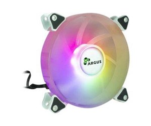 Kabinettvifte - Inter-Tech Argus RS-061 RGB - Kabinettvifte - 120mm - Hvit - 88885531