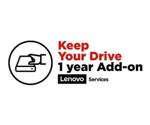 Service & Support - Lenovo Keep Your Drive Add On - extended service agreement - 1 year - 5WS0L13021