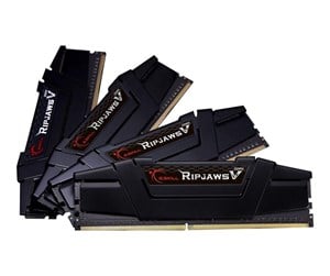 RAM - G.Skill Ripjaws V DDR4-3200 - 128GB - CL14 - Quad Channel (4 pcs) - Intel XMP - Svart - F4-3200C14Q-128GVK