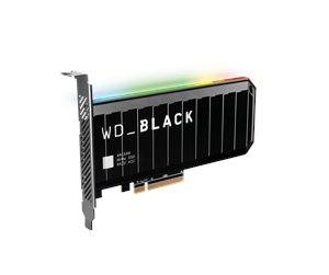 SSD - WD _BLACK AN1500 NVMe AIC SSD RGB - 4TB - WDS400T1X0L