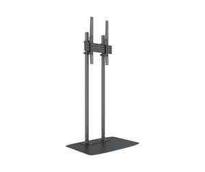 Veggmontering, AV-braketter & AV-møbler - Multibrackets M Pro Dual Pole Floorbase 75 kg 90" 100 x 100 mm - 7350073738960