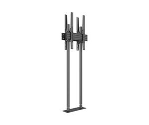 Veggmontering, AV-braketter & AV-møbler - Multibrackets M Pro Dual Pole Floormount B2B 150 kg 90" 100 x 100 mm - 7350073738977