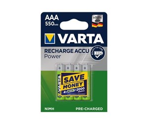 Batteri - VARTA battery - 4 x AAA - NiMH - 56743101404