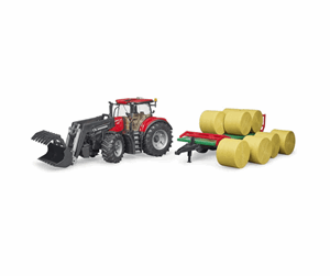 Leketøysbil - Bruder Case IH Optum 300 CVX with Frontloader - 03198