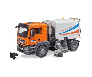 Leketøysbil - Bruder MAN TGS Street Sweeper - 03780