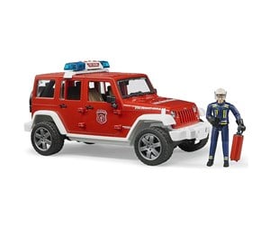 Leketøysbil - Bruder - Jeep Wrangler Unlimited Rubicon Fire Dept - 02528