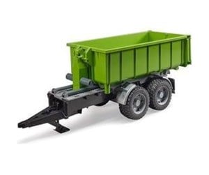 Leketøysbil - Bruder Roll-Off Container trailer for tractors - 02035