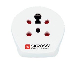 Diverse kabel - SKross Country Travel Adapter India-Israel-Denmark to Europe - 1.500217-E