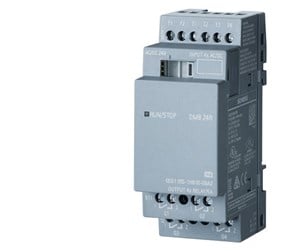 PLC, HMI, IOT og Industri PC - Siemens Logo! dm8 24r expansion module pu/i/o: 24v/24v/relay 2te 4 - 6ED1055-1HB00-0BA2