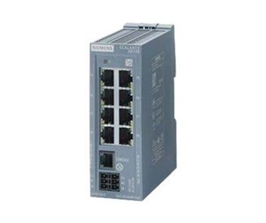 Switch/splitter - Siemens Scalance xb208 manageable ie-switch 8x 10/100 mbits/s rj45. - 6GK5208-0BA00-2AB2