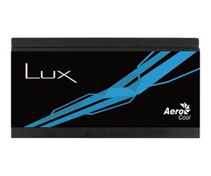 Strømforsyning (PSU) - AeroCool LUX 750W Strømforsyning (PSU) - 750 Watt - 120 mm - ATX - 80 Plus Bronze sertifisert - AEROLUX-750-80BRONZE