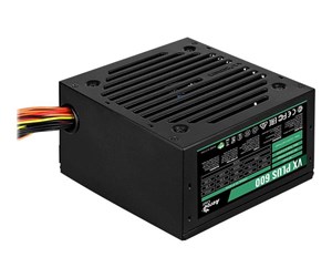 Strømforsyning (PSU) - AeroCool VX PLUS 600 Strømforsyning (PSU) - 600 Watt - 120 mm - ATX 2.3 - 80 Plus - AEROPGSVX-600PLUS-80