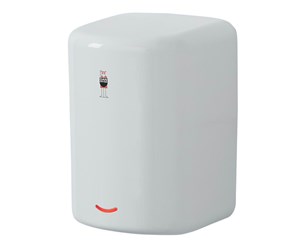 Håndtørkere - Dan Dryer Turbo low noise hand dryer matt white - 346