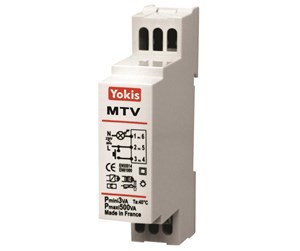 Dimmere & Kontroll - Urmet Mtv500m din rail mounted electronic dimmer with timer - 5454062