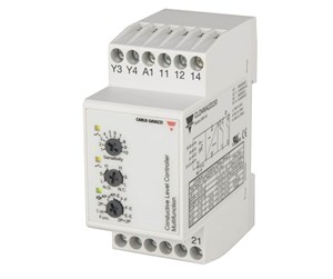 Komponenter for switchboxes og skap - Carlo Gavazzi Cond.level 4+1 mulit func din - CLD4MA2D230