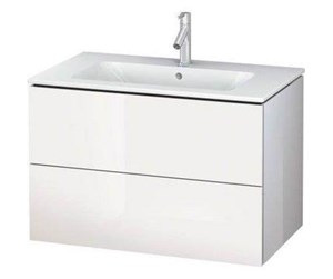 Baderomsmøbler - Duravit l-cube vanity unit with 2 drawers - LC624102222