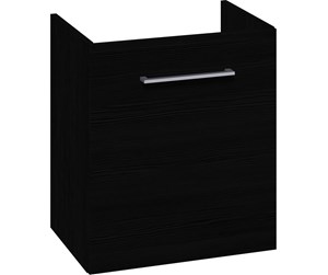 Baderomsmøbler - Dansani vanity unit with door 57.6 x 50 x 35 cm black - F01-1029