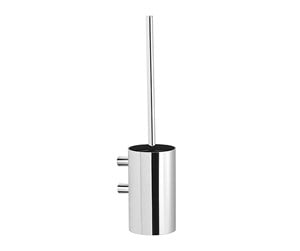 Baderomstilbehør - Pressalit Toilet brush for wall mounting, w/bowl, polished stainless steel - Q10850