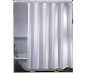 Baderomstilbehør - Van Der P Shower curtain unicolor 180x200 cm - 5707157697743