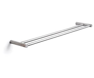 Baderomstilbehør - Pressalit towel rail 120x600 mm double stainless steel - Q30550