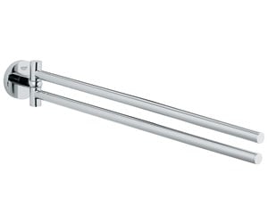 Baderomstilbehør - Grohe essentials double towel bar 449 mm - 40371001