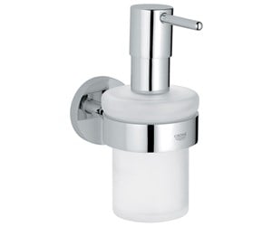 Baderomstilbehør - Grohe Essentials Soap dispenser with holder, chrome - 40448001