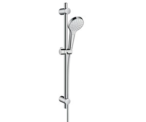 Dusj- og monteringstilbehør - Hansgrohe myselect s 1jet shower set white/chrome 65 cm diy - 26711400