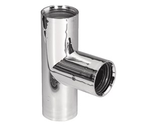 Reservedeler og tilbehør - Purus manifold 90° 32 mm chrome pp/tpe - 752001-033