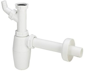 Reservedeler og tilbehør - Viega Water trap 1 1/4" x 1 1/4" plastic white - 326319