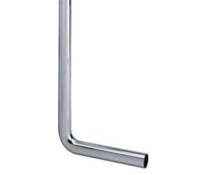 Reservedeler og tilbehør - Megatherm Drain pipe 90° 32 x 220 x 580 mm chrome - 750231010