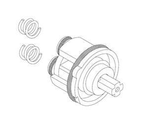 Reservedeler og tilbehør - Damixa kit ceramic modul 69997 - 6999700