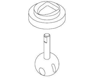 Reservedeler og tilbehør - Damixa kit ball - 4801600