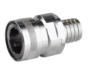 Slanger, koblinger, beslag og tilbehør - Nito 1" coupler with stop and 1" hose tail - 7353SA3