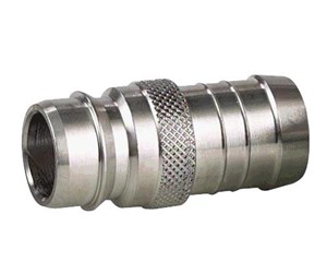 Slanger, koblinger, beslag og tilbehør - Nito 3/4" stainless steel nipple with 3/4" hose tail - 64600A3