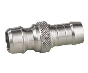 Slanger, koblinger, beslag og tilbehør - Nito 1/2" stainless steel nipple with 1/2" hose tail - 54600A3