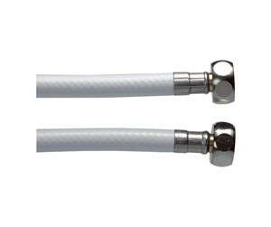 Reservedeler og tilbehør - Neoperl connection hose for toilet 1/2x1/2 400mm pvc white - 37931404001