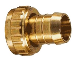 Slanger, koblinger, beslag og tilbehør - Nito 3/4" hose union with male bsp with 1/2" hose tail - 27350A4